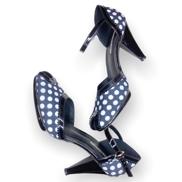 VIA SPIGA Retro Polkadot Heels 8 - Picture 9 of 15